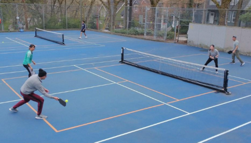 pickleball court flooring